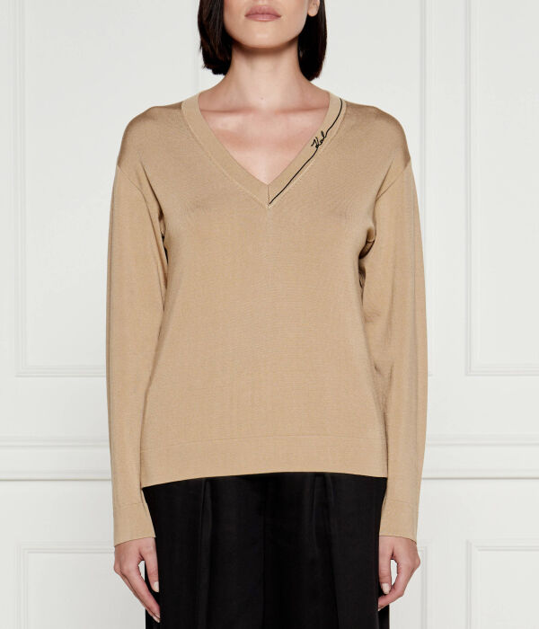 Свитер Straight fit Karl Lagerfeld, желтый
Свитер Straight fit Karl Lagerfeld, желтый