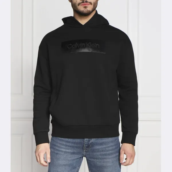 Толстовка обычного кроя с вышивкой Calvin Klein, черный
Толстовка обычного кроя с вышивкой Calvin Klein, черный