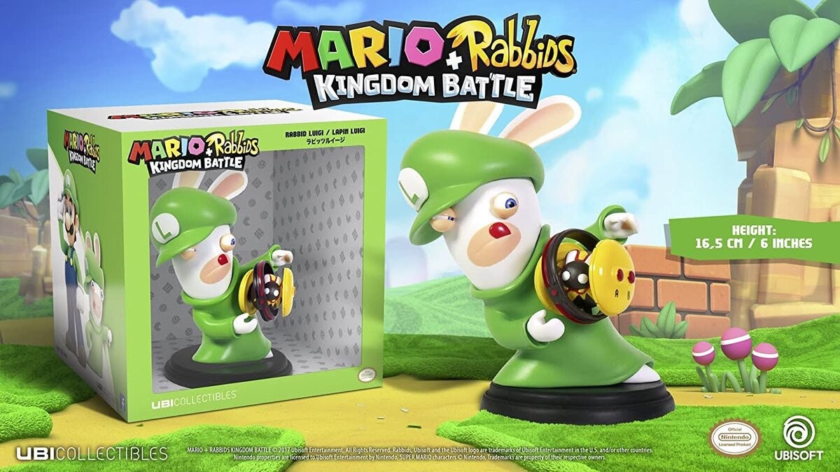 Марио, фигурка Луиджи Rabbids Kingdom Battle Inna marka
Марио, фигурка Луиджи Rabbids Kingdom Battle Inna marka