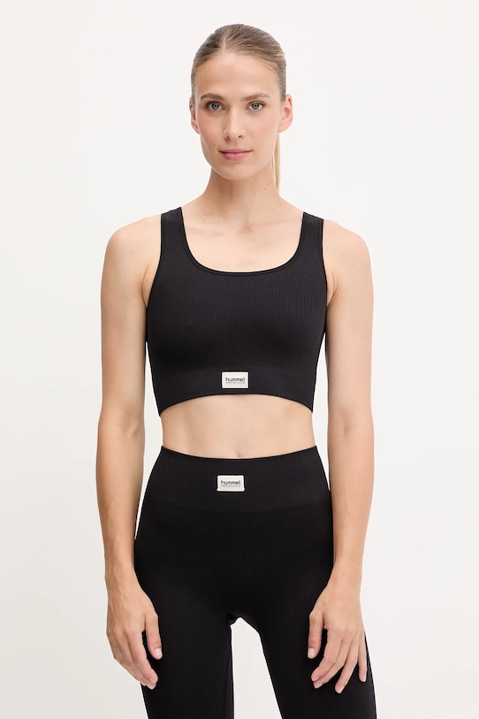 Спортивный бюстгальтер Hummel, черный
Спортивный бюстгальтер Hummel, черный
