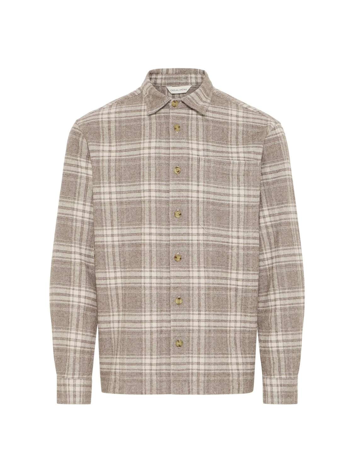 Casual Friday Рубашка на пуговицах 'CFLotus' в коричневом цвете, Regular fit
Casual Friday Рубашка на пуговицах 'CFLotus' в коричневом цвете, Regular fit