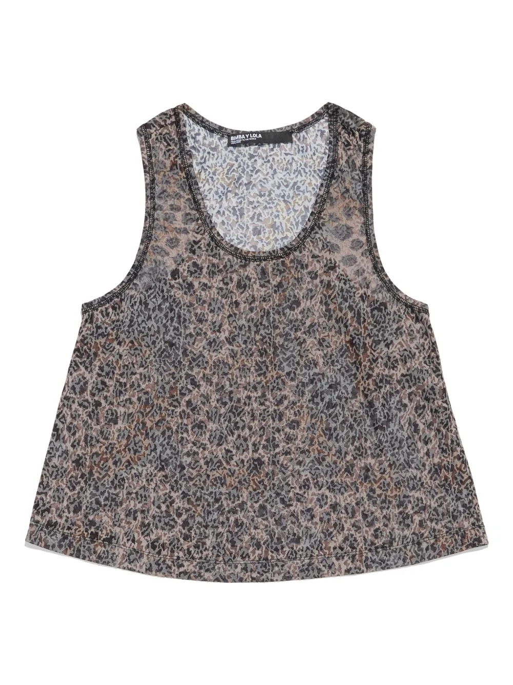 Топ с анималистичным принтом Bimba y Lola, коричневый
Топ с анималистичным принтом Bimba y Lola, коричневый