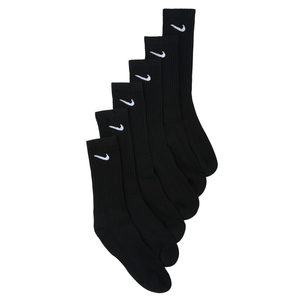 Набор из 6 мужских больших носков с мягкой подкладкой на каждый день Nike, черный
Набор из 6 мужских больших носков с мягкой подкладкой на каждый день Nike, черный