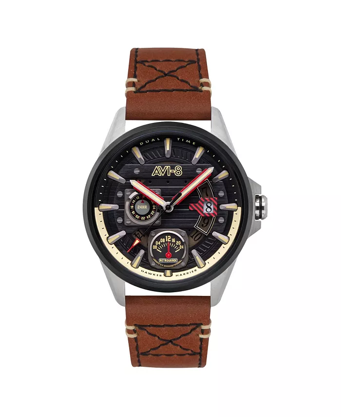 Мужские многофункциональные часы Hawker Harrier Farley с коричневым кожаным ремешком, 44 мм AVI-8
Мужские многофункциональные часы Hawker Harrier Farley с коричневым кожаным ремешком, 44 мм AVI-8