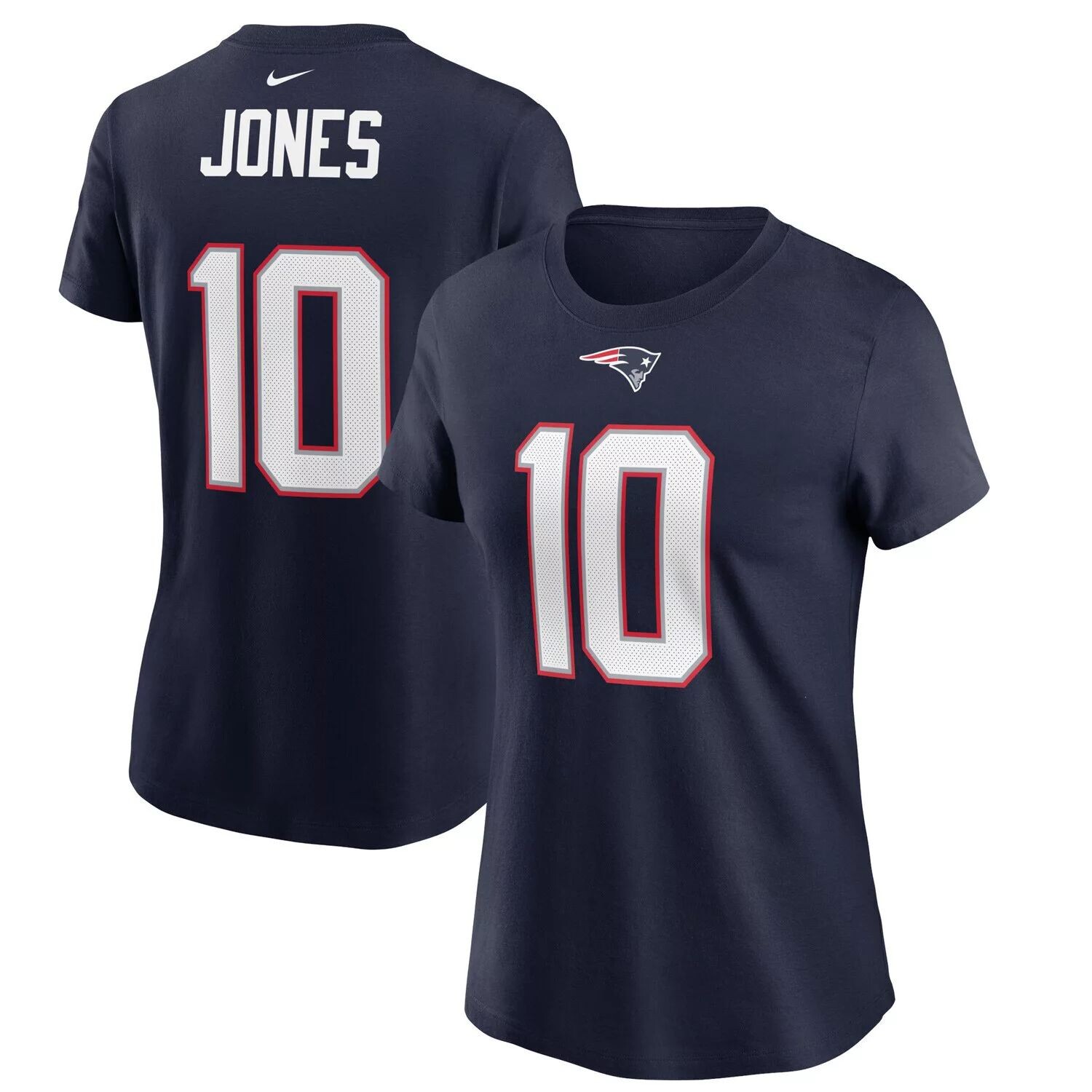 Женская темно-синяя футболка Nike Mac Jones New England Patriots с именем и номером игрока Nike, Синий, Женская темно-синяя футболка Nike Mac Jones New England Patriots с именем и номером игрока Nike
Женская темно-синяя футболка Nike Mac Jones New England Patriots с именем и номером игрока Nike, Синий, Женская темно-синяя футболка Nike Mac Jones New England Patriots с именем и номером игрока Nike