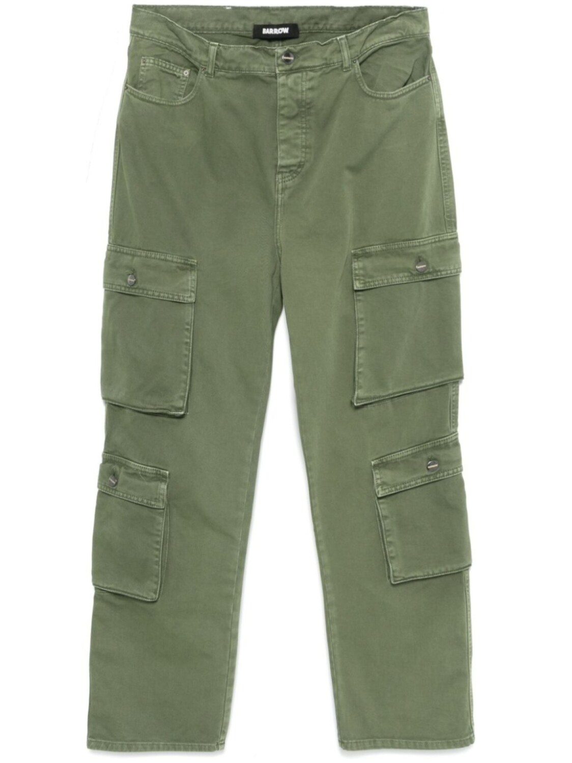 Джинсы-карго BARROW из хлопка, зеленый 
Джинсы-карго BARROW из хлопка, зеленый