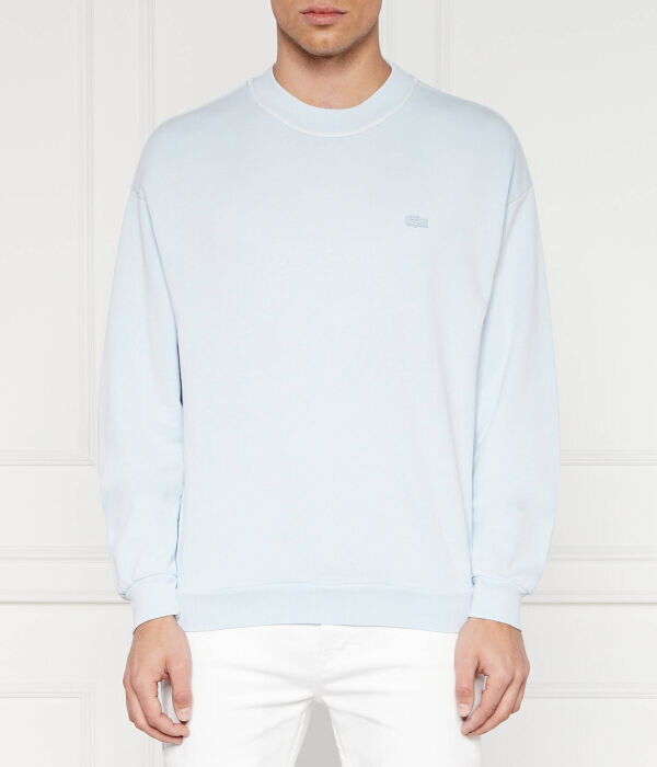 Свитшот мужской Lacoste свободного кроя из органического хлопка, голубой
Свитшот мужской Lacoste свободного кроя из органического хлопка, голубой