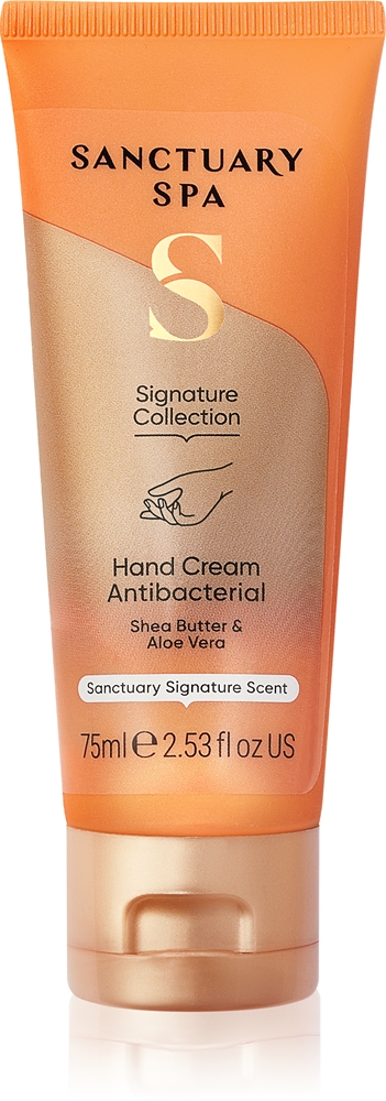 Питательный крем для рук Signature Collection с антибактериальными компонентами Sanctuary Spa, 75 мл
Питательный крем для рук Signature Collection с антибактериальными компонентами Sanctuary Spa, 75 мл