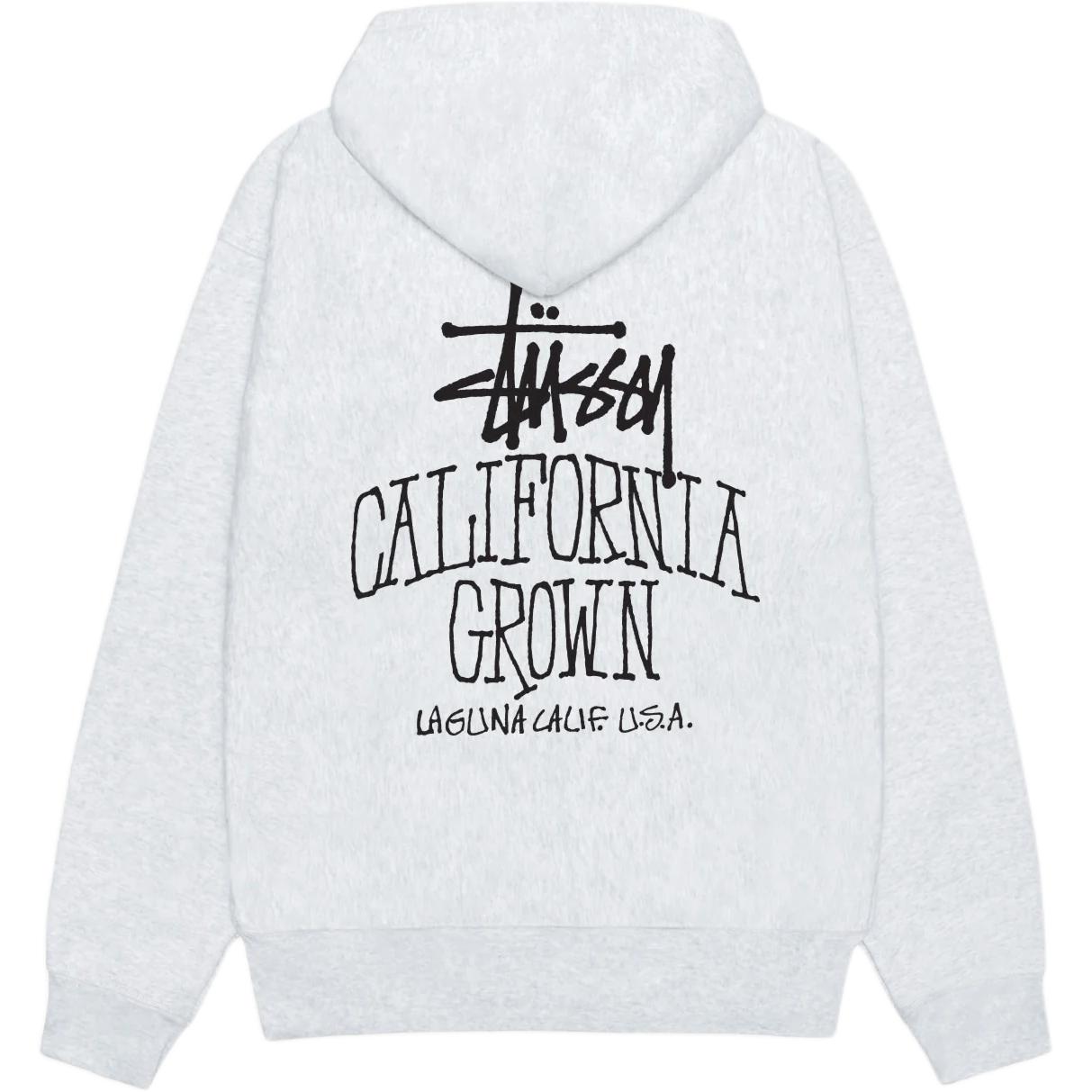 Толстовка с капюшоном и молнией unisex Stussy, серый
Толстовка с капюшоном и молнией unisex Stussy, серый