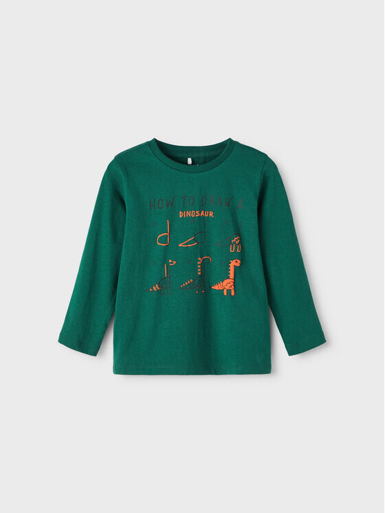 Блуза стандартного кроя Name It, зеленый
Блуза стандартного кроя Name It, зеленый