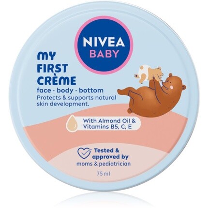 NIVEA BABY Многофункциональный крем для лица и тела - 75 мл
NIVEA BABY Многофункциональный крем для лица и тела - 75 мл