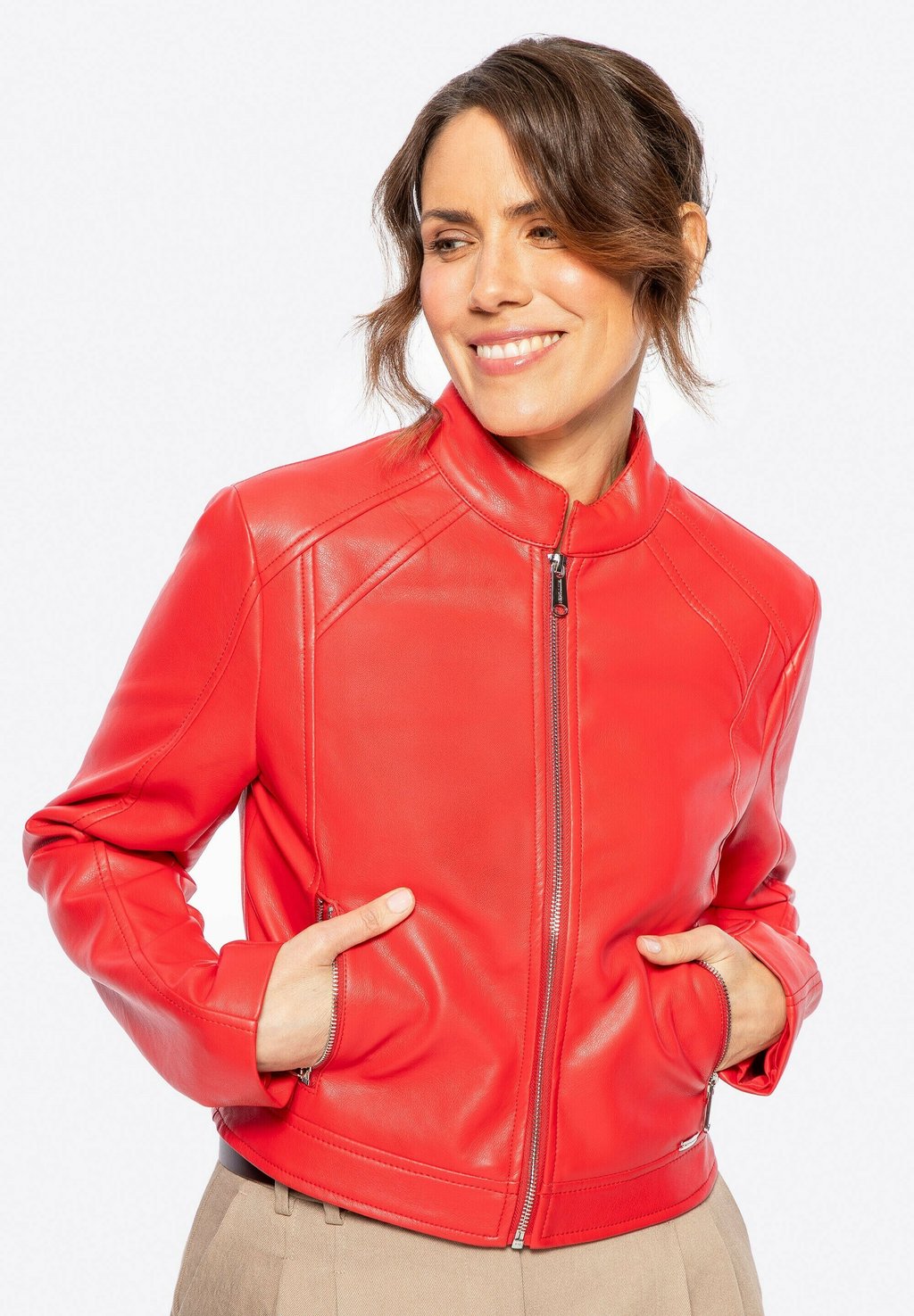 Куртка из искусственной кожи WITTCHEN, красный
Куртка из искусственной кожи WITTCHEN, красный