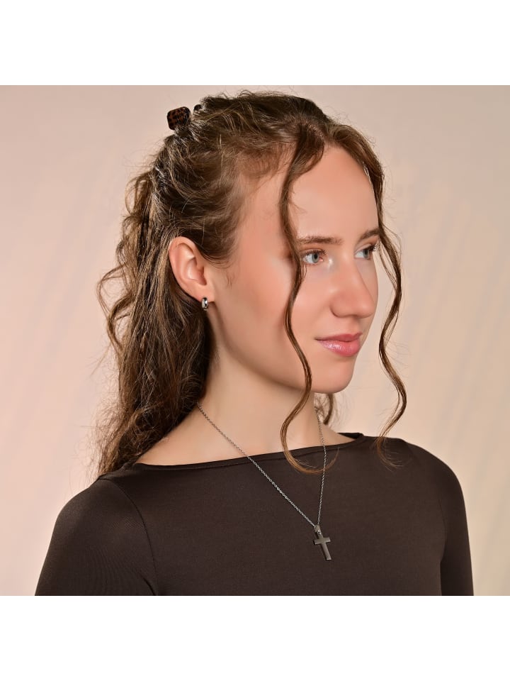 Adeliás Женские серьги - серьги-кольца на шарнирах из нержавеющей стали серебристого цвета
Adeliás Женские серьги - серьги-кольца на шарнирах из нержавеющей стали серебристого цвета