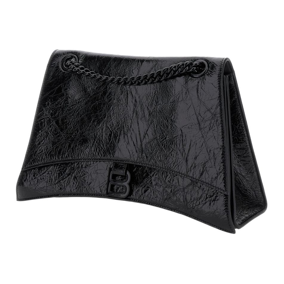 Бренд Balenciaga Женская черная сумка через плечо из телячьей кожи с цепью
Бренд Balenciaga Женская черная сумка через плечо из телячьей кожи с цепью