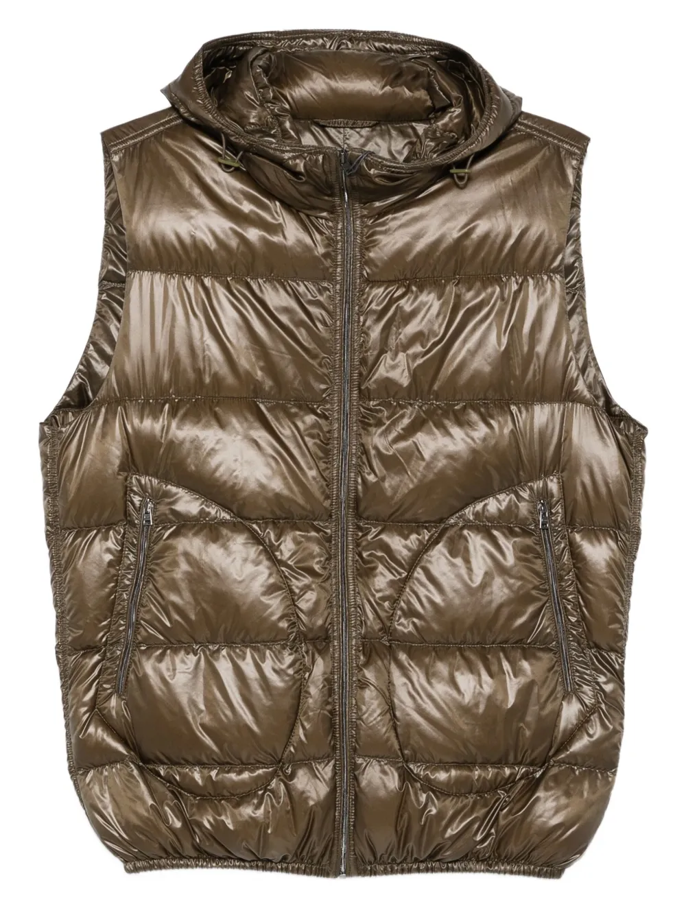 Стеганый жилет с капюшоном Herno, зеленый
Стеганый жилет с капюшоном Herno, зеленый