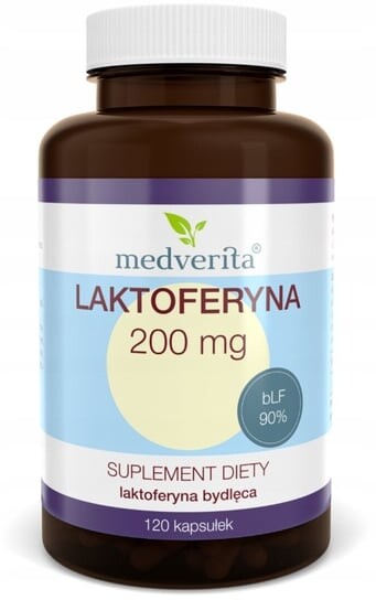 Medverita, ФОРТЕ лактоферрин говядины 200 мг, 120 капс.
Medverita, ФОРТЕ лактоферрин говядины 200 мг, 120 капс.