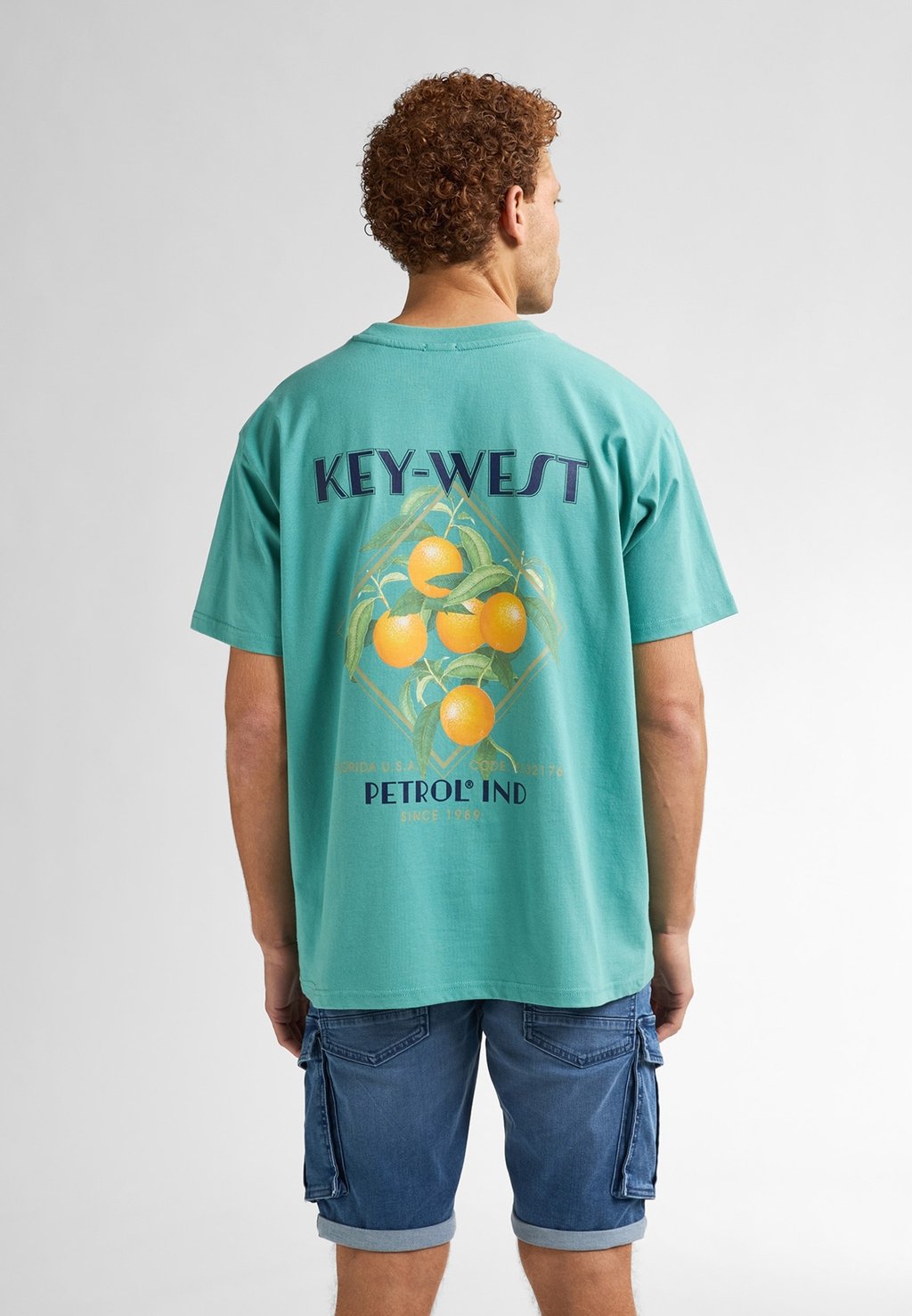 Футболка с принтом Petrol Industries, сине-серый
Футболка с принтом Petrol Industries, сине-серый