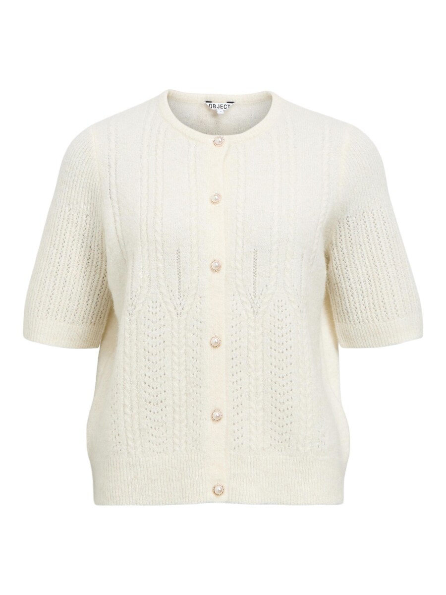 Вязаный кардиган OBJECT Detailed, Natural White
Вязаный кардиган OBJECT Detailed, Natural White