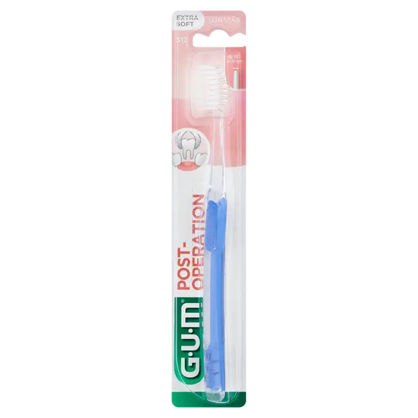 Зубная щетка послеоперационная для чистки зубов ультрамягкая, 1 шт. Gum
Зубная щетка послеоперационная для чистки зубов ультрамягкая, 1 шт. Gum