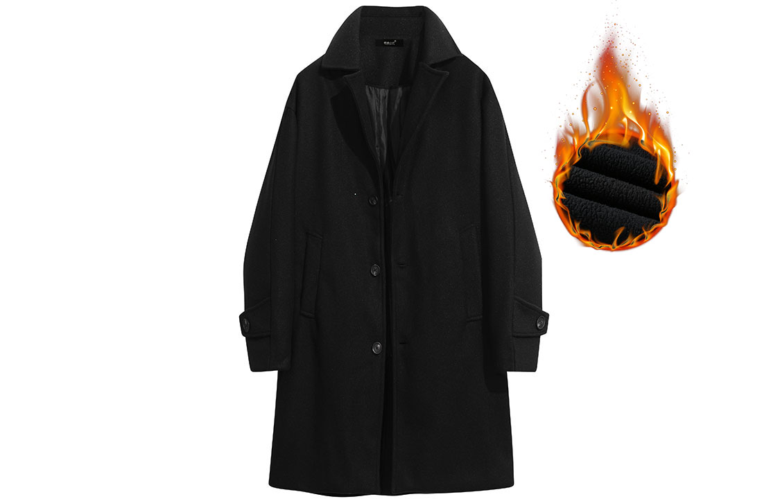 Пальто Unisex с воротником-стойкой, утепленное, прямого кроя VanCamel, черный
Пальто Unisex с воротником-стойкой, утепленное, прямого кроя VanCamel, черный