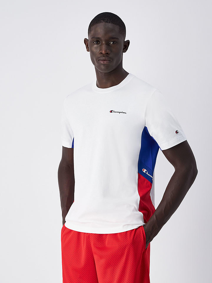 Футболка Champion, цвет weiß/rot/blau
Футболка Champion, цвет weiß/rot/blau