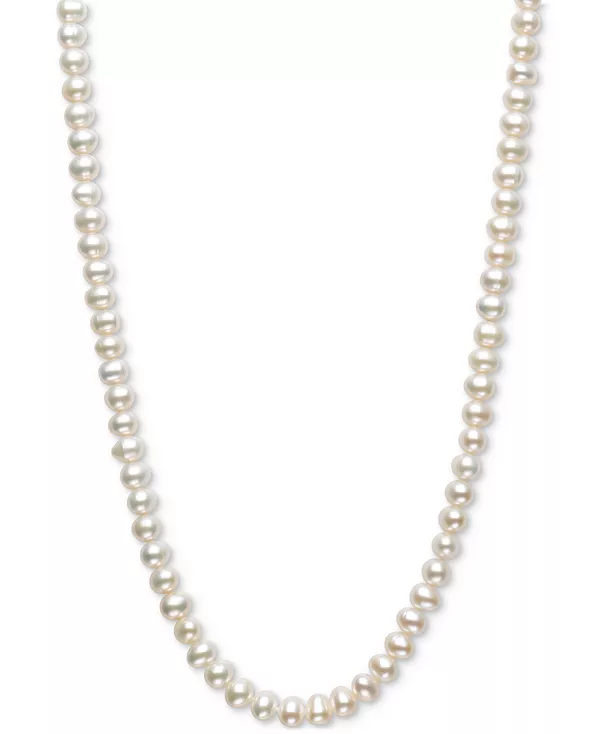 Ожерелье из бесконечной нити из культивированного пресноводного жемчуга (6-7 мм) длиной 64 дюйма Belle De Mer, white
Ожерелье из бесконечной нити из культивированного пресноводного жемчуга (6-7 мм) длиной 64 дюйма Belle De Mer, white