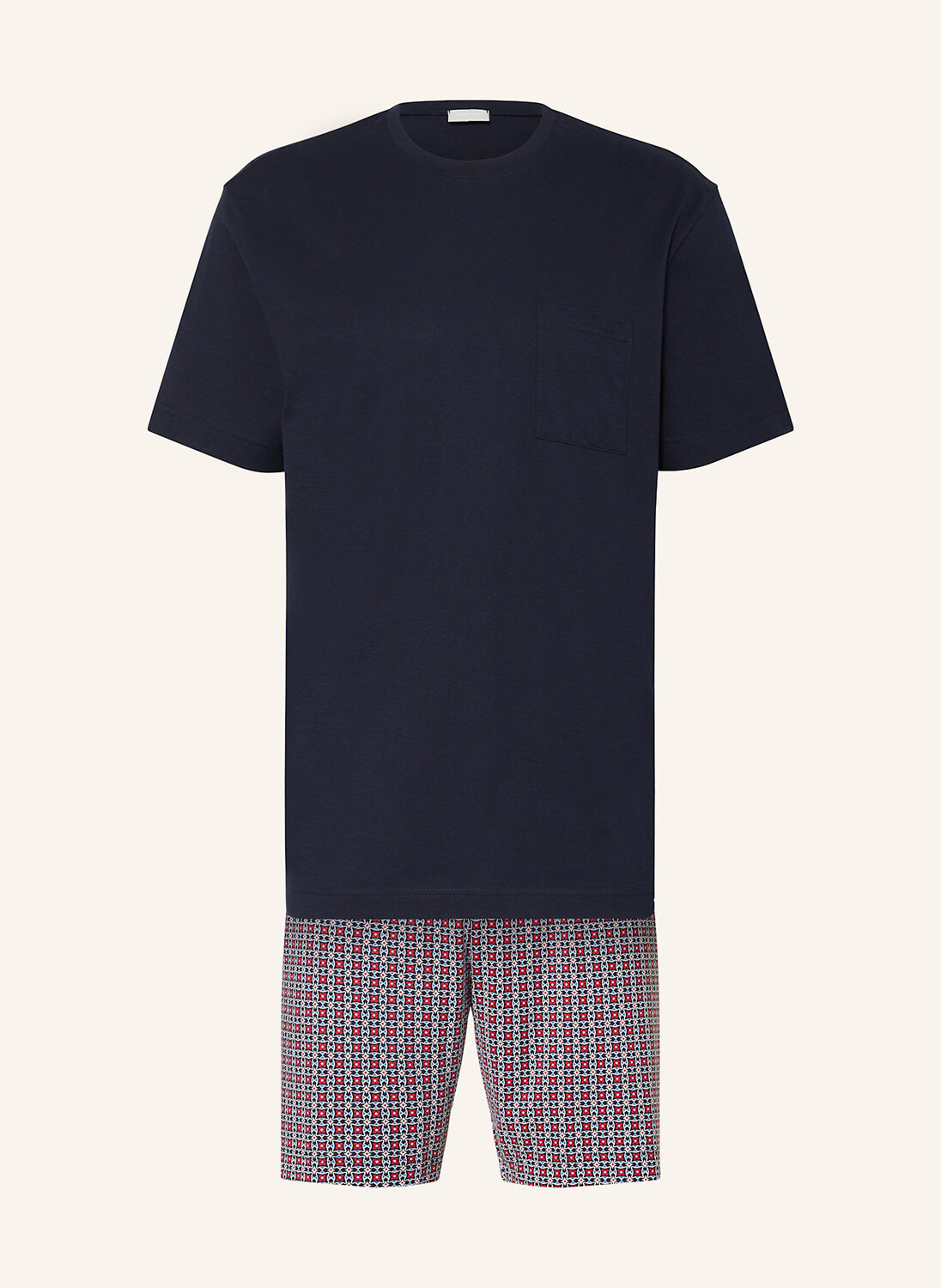 Серия коротких пижам красная плитка Mey, синий
Серия коротких пижам красная плитка Mey, синий