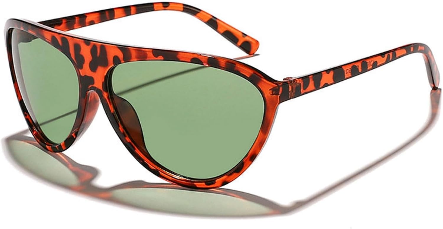 Солнцезащитные очки Willochra Retro Oversized Pilot для женщин и мужчин, модные большие цельные солнцезащитные очки в винтажном стиле с защитой от УФ-излучения UV400, C4
Солнцезащитные очки Willochra Retro Oversized Pilot для женщин и мужчин, модные большие цельные солнцезащитные очки в винтажном стиле с защитой от УФ-излучения UV400, C4