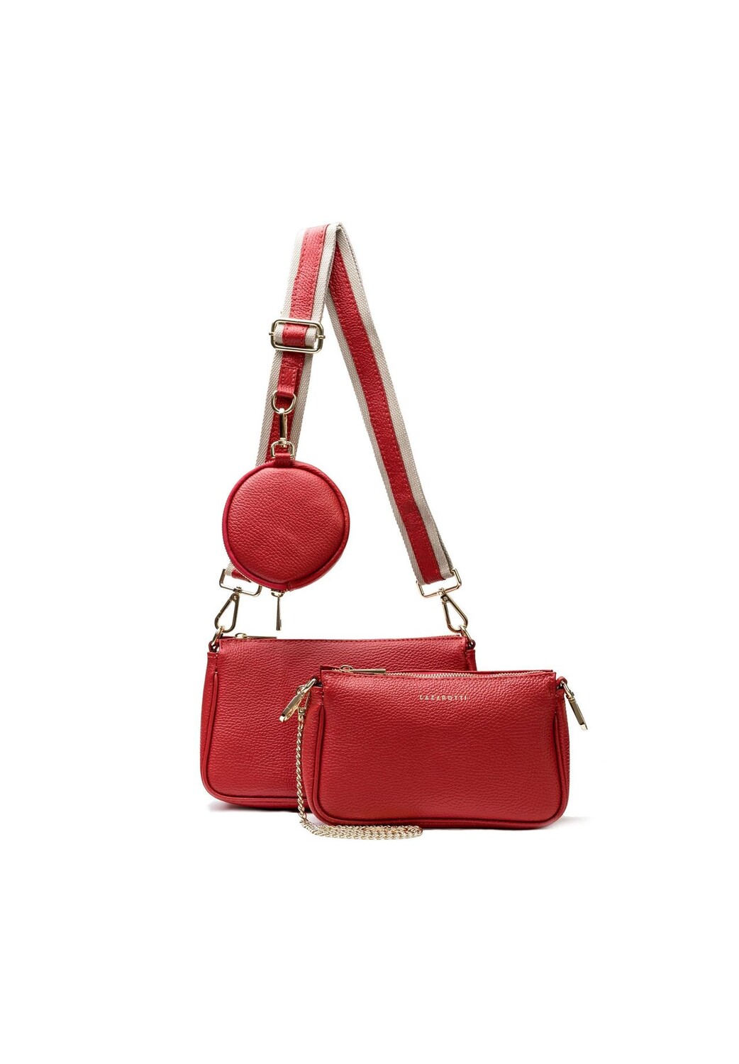 Сумка через плечо Milano Leather из кожи 23 см LAZAROTTI, красный
Сумка через плечо Milano Leather из кожи 23 см LAZAROTTI, красный