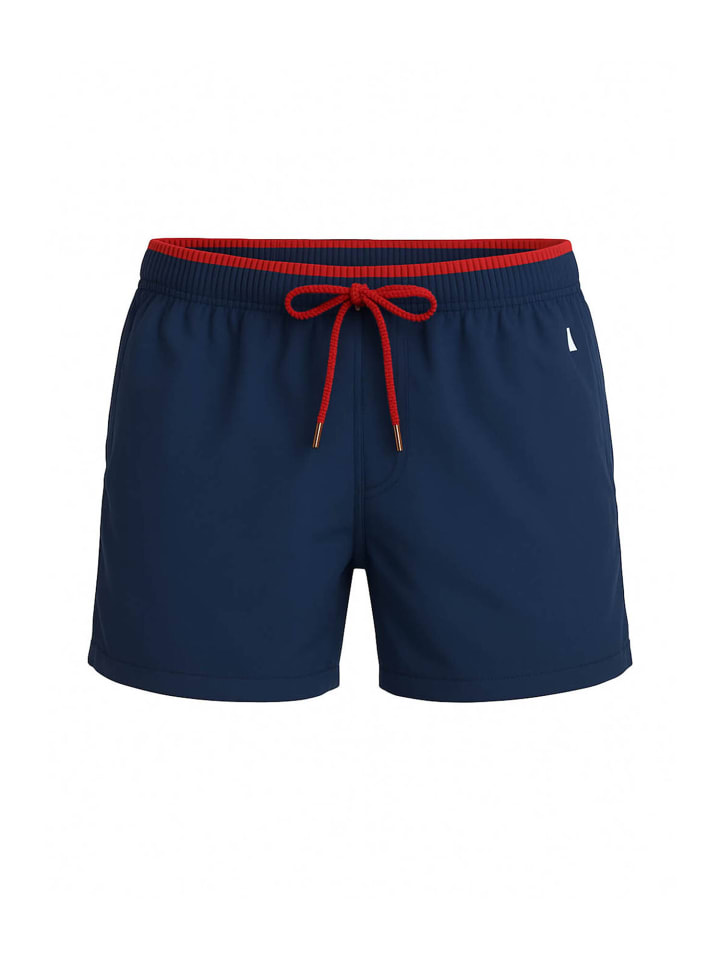 Базовые шорты для плавания из темно-синего денима BLACKSPADE Fits perfect
Базовые шорты для плавания из темно-синего денима BLACKSPADE Fits perfect