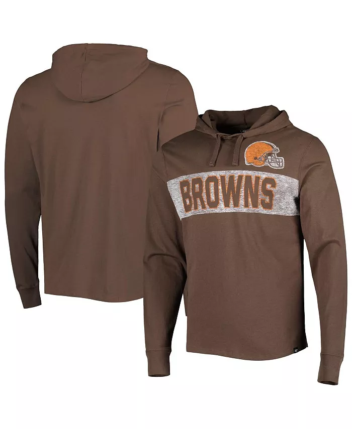 Мужская коричневая толстовка с капюшоном Cleveland Browns Field Franklin '47 Brand
Мужская коричневая толстовка с капюшоном Cleveland Browns Field Franklin '47 Brand