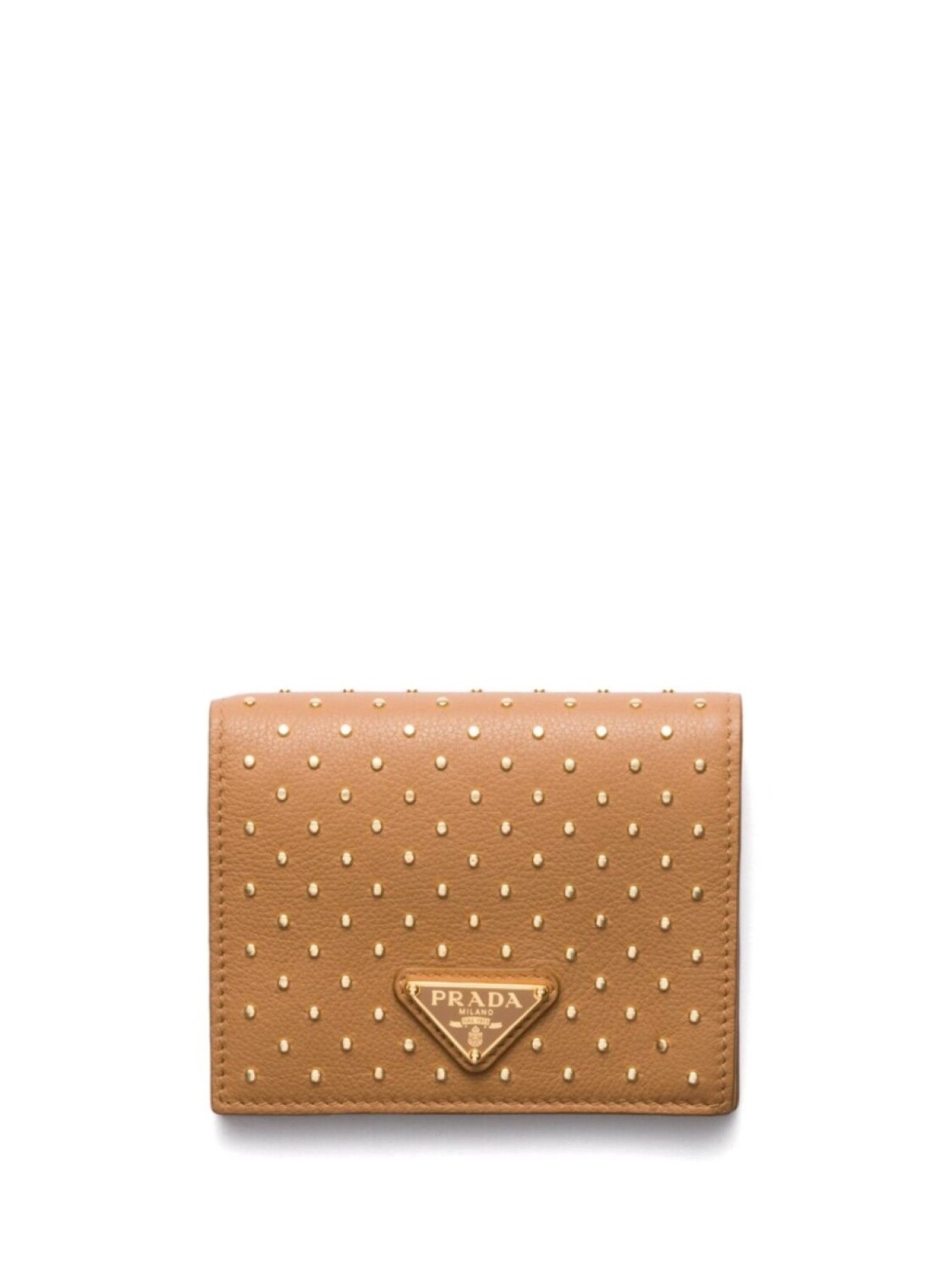 Кошелек Prada с заклепками, серый
Кошелек Prada с заклепками, серый