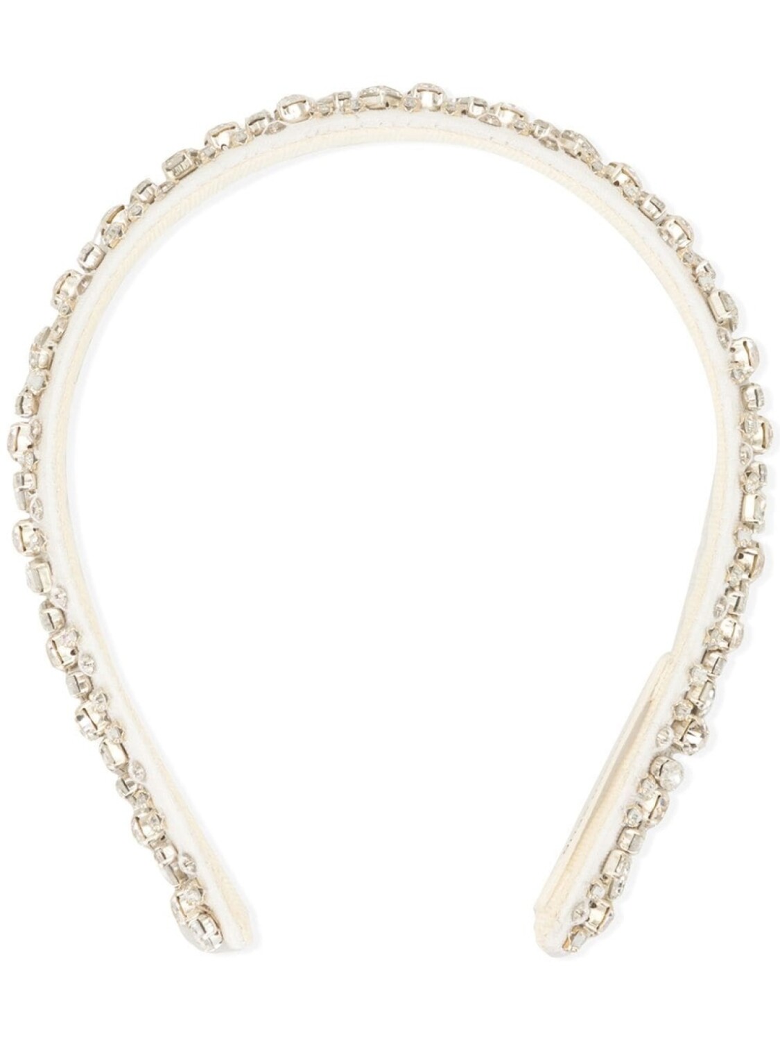 Jennifer Behr ободок с кристаллами, белый
Jennifer Behr ободок с кристаллами, белый