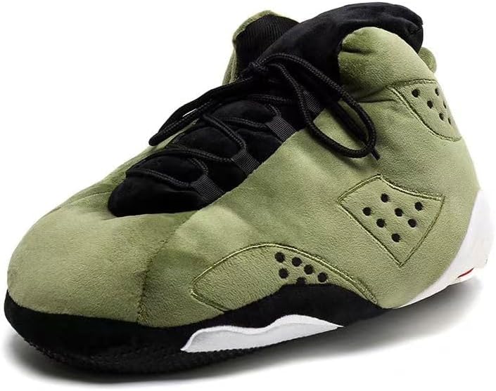 Унисекс плюшевые тапочки-кроссовки, удобные теплые мягкие домашние тапочки, для дома и улицы, с нескользящей подошвой, пушистые домашние туфли - один размер подходит большинству Generic, зеленый
Унисекс плюшевые тапочки-кроссовки, удобные теплые мягкие домашние тапочки, для дома и улицы, с нескользящей подошвой, пушистые домашние туфли - один размер подходит большинству Generic, зеленый