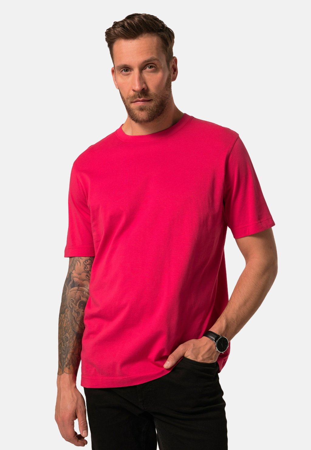 Базовая футболка MOTIV AUF DER BRUST,RUNDHALSAUSSCHNITT JP1880, светло-розовый
Базовая футболка MOTIV AUF DER BRUST,RUNDHALSAUSSCHNITT JP1880, светло-розовый