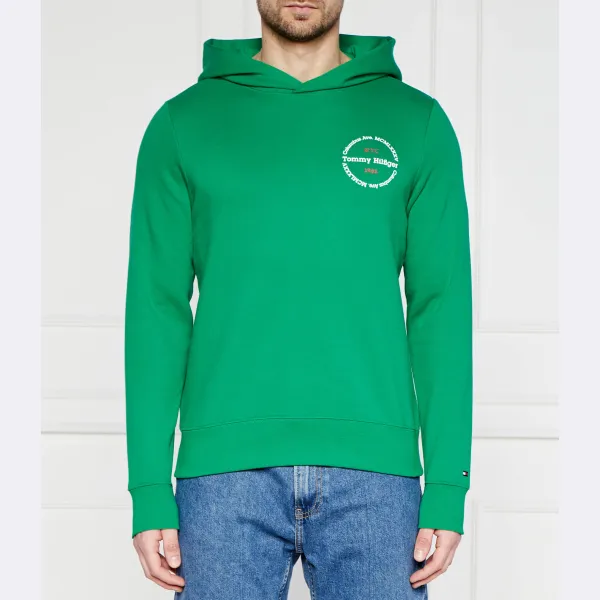 Толстовка обычного кроя с круглым вырезом Tommy Hilfiger, зеленый
Толстовка обычного кроя с круглым вырезом Tommy Hilfiger, зеленый