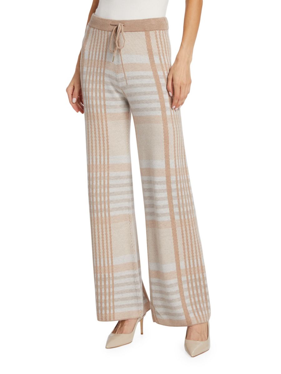 Брюки Birdseye Plaid на завязках Stellae Dux, цвет Beige Multicolor
Брюки Birdseye Plaid на завязках Stellae Dux, цвет Beige Multicolor