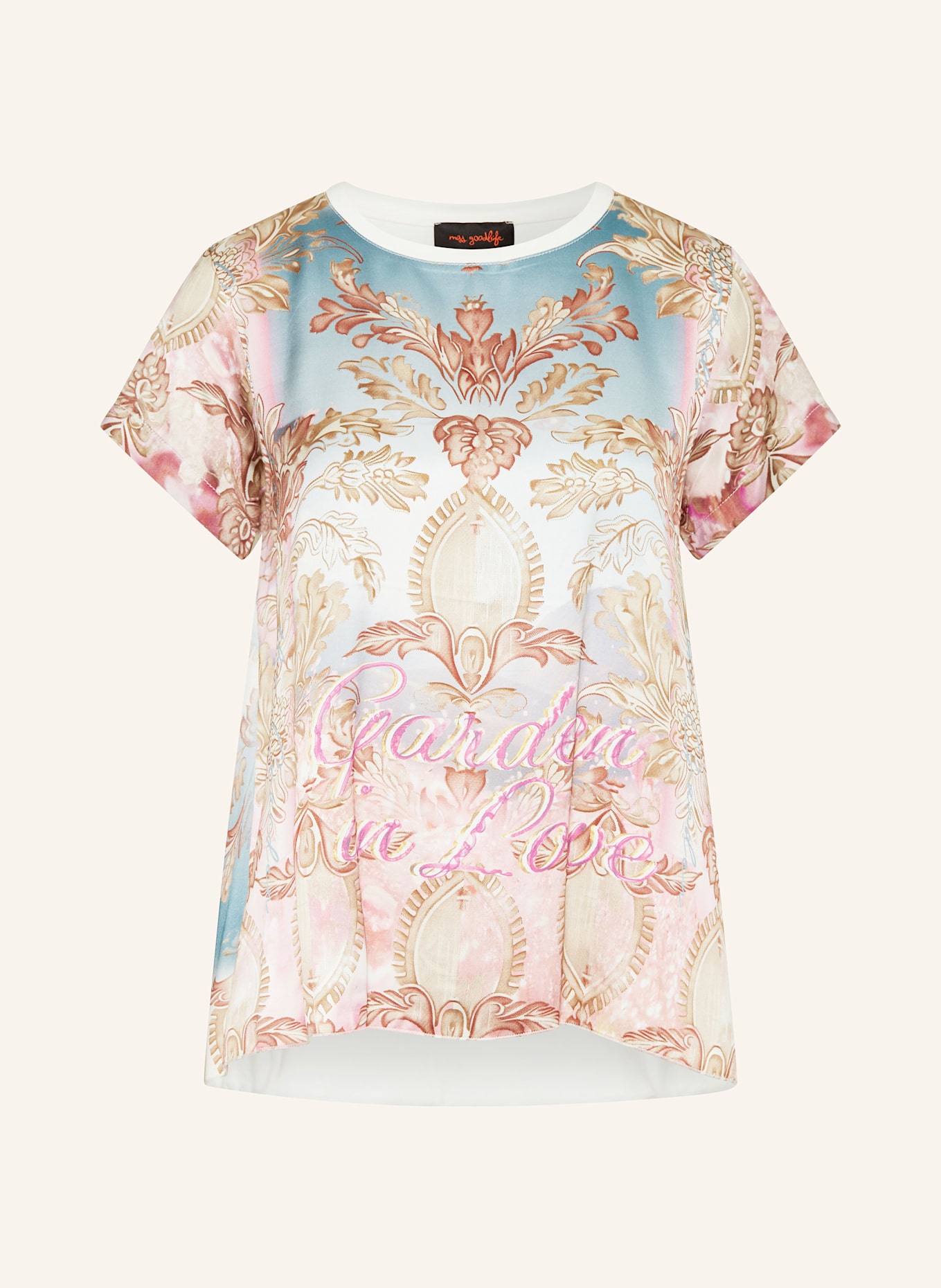 Футболка из микса материалов Miss Goodlife, мультиколор
Футболка из микса материалов Miss Goodlife, мультиколор