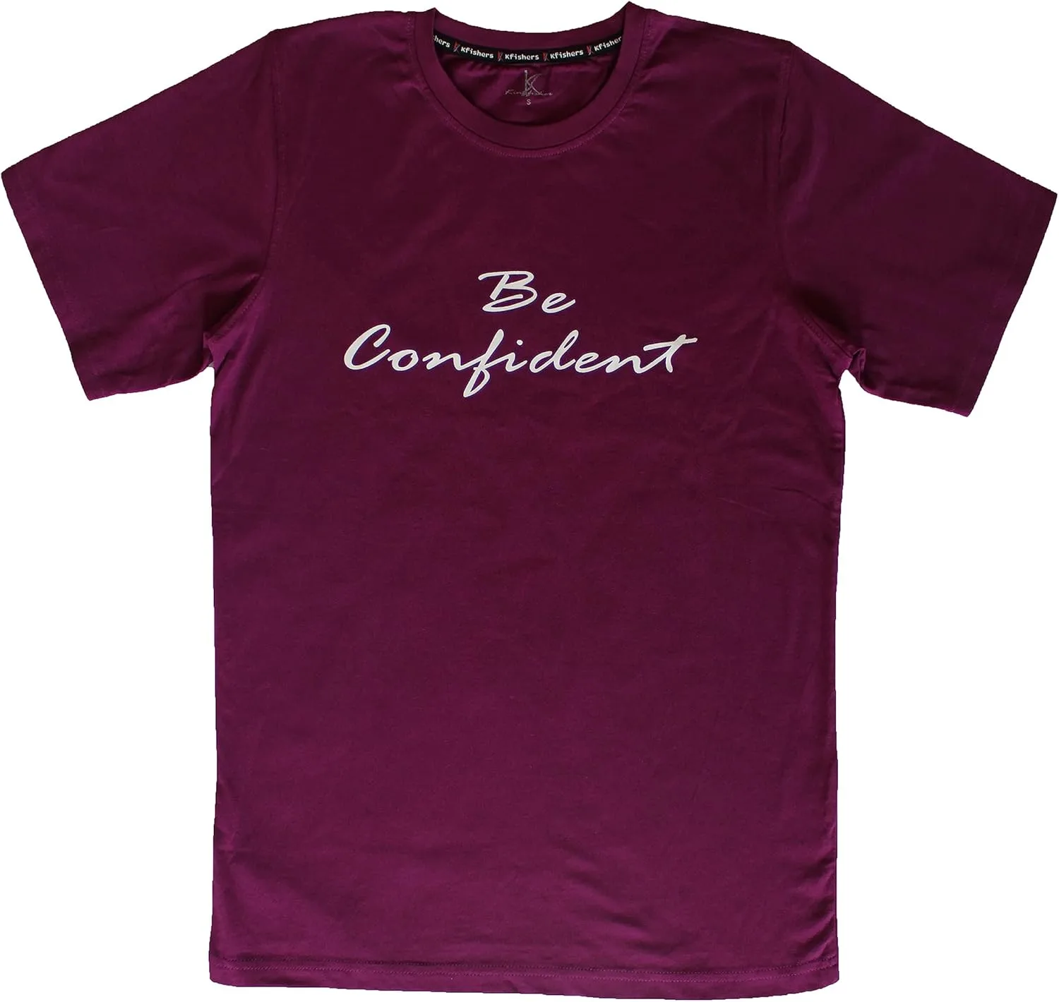 Мужская футболка с коротким рукавом из хлопка — Regular Fit, мягкая и дышащая, с принтом "Be Confident" на груди
Мужская футболка с коротким рукавом из хлопка — Regular Fit, мягкая и дышащая, с принтом "Be Confident" на груди