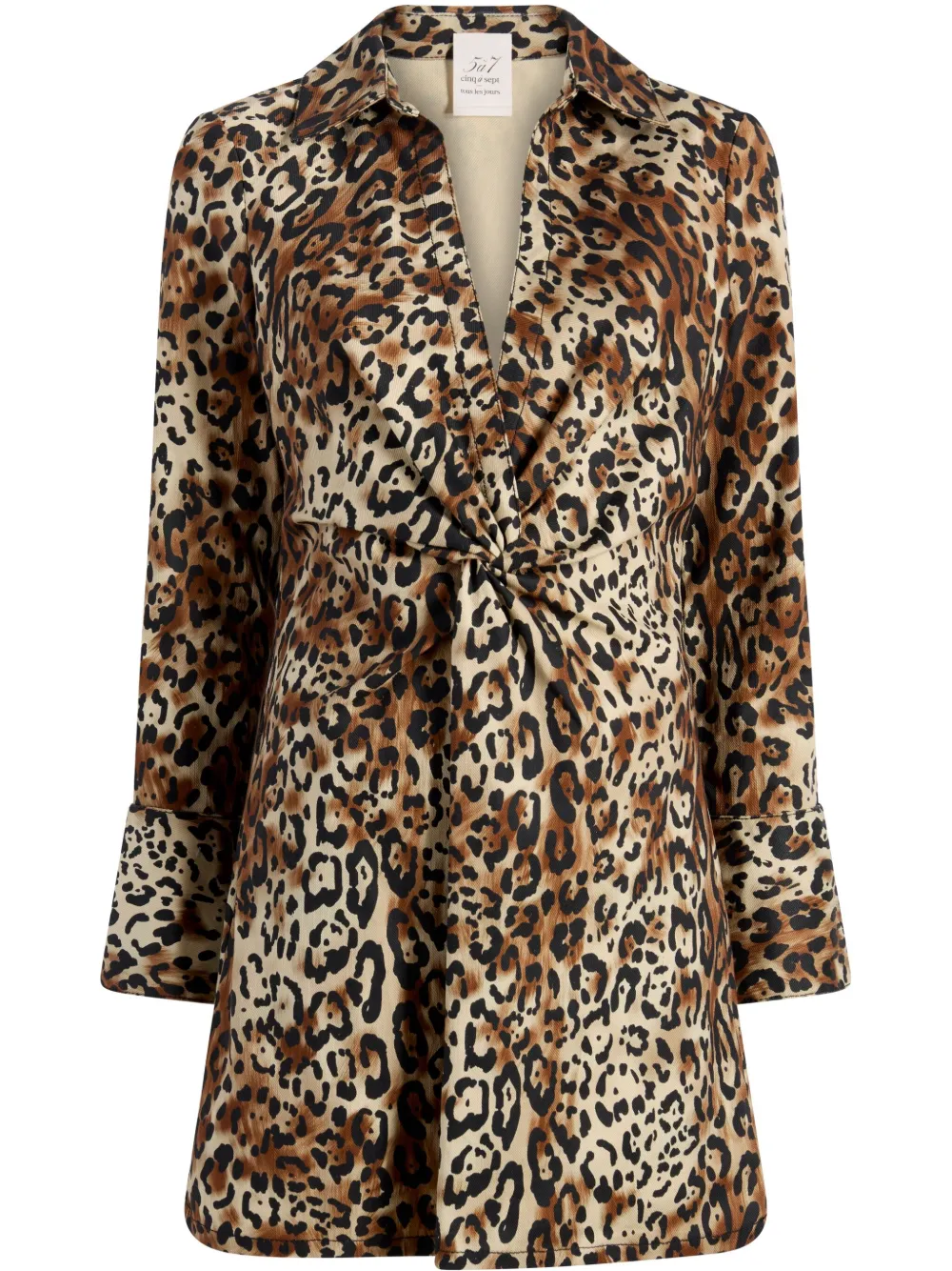 Платье мини Mckenna Cinq A Sept, коричневый
Платье мини Mckenna Cinq A Sept, коричневый