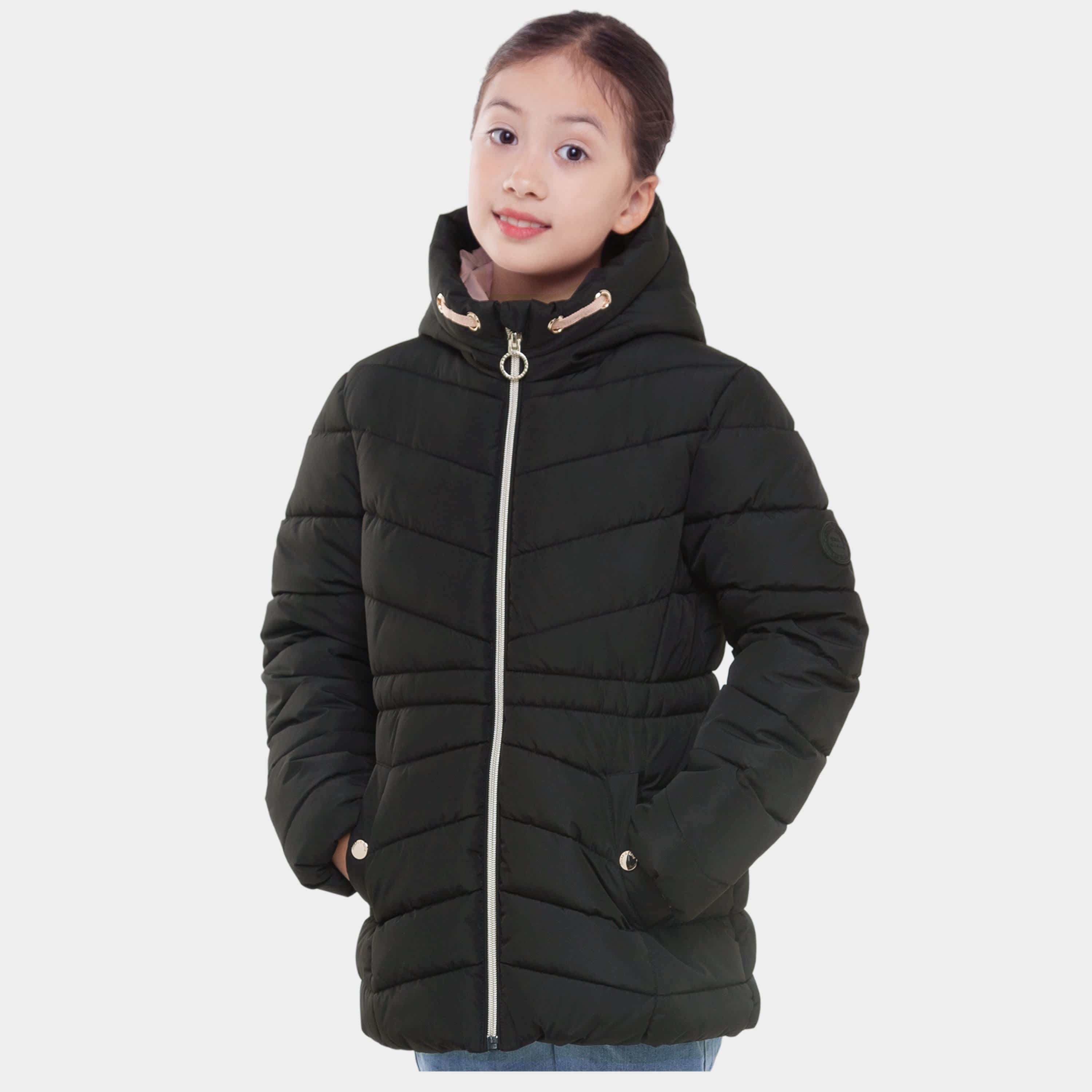 Длинное пальто-пуховик для девочек Rokka&Rolla, черный
Длинное пальто-пуховик для девочек Rokka&Rolla, черный