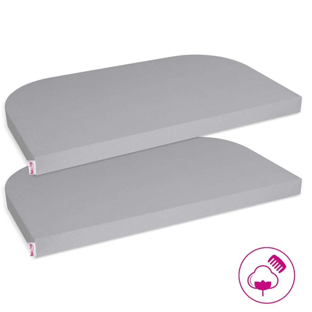 Детская простыня из джерси babybay, двойная упаковка, подходит для пружинной модели XXL, серого цвета Tobi Babybay
Детская простыня из джерси babybay, двойная упаковка, подходит для пружинной модели XXL, серого цвета Tobi Babybay