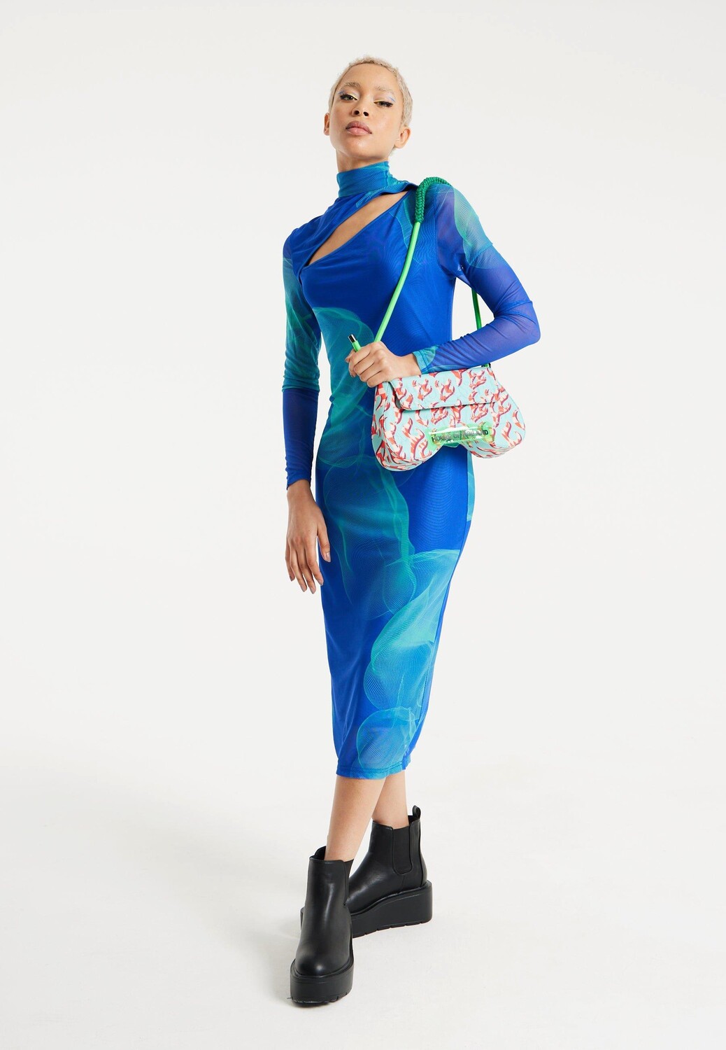 Сумка Saddle сине-розового цвета Flame со стеганым логотипом House of Holland, синий
Сумка Saddle сине-розового цвета Flame со стеганым логотипом House of Holland, синий