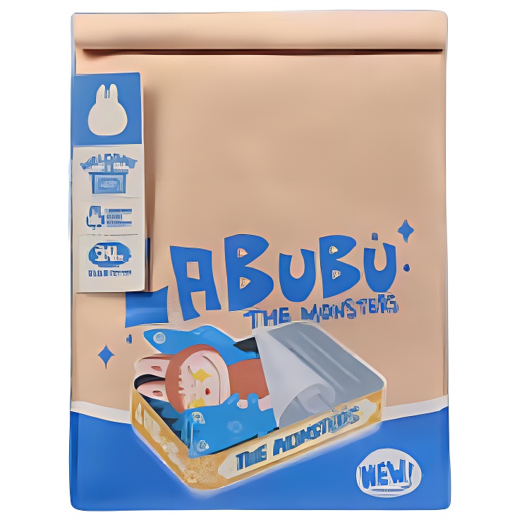 POP MART Полиэтиленовая сумка через плечо, Beige
POP MART Полиэтиленовая сумка через плечо, Beige