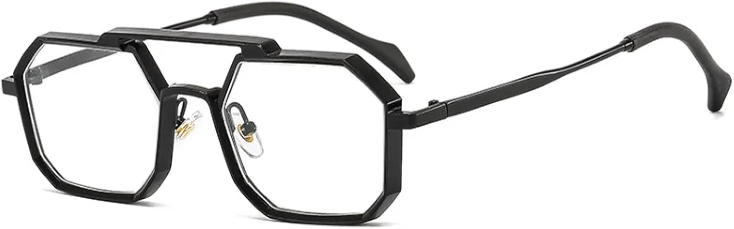 Ретро солнцезащитные очки для женщин и мужчин в стиле панк, металлические, с прозрачными линзами, черные, красные, желтые, с защитой от УФ-излучения UV400 SZVVBKK, Black Clear
Ретро солнцезащитные очки для женщин и мужчин в стиле панк, металлические, с прозрачными линзами, черные, красные, желтые, с защитой от УФ-излучения UV400 SZVVBKK, Black Clear