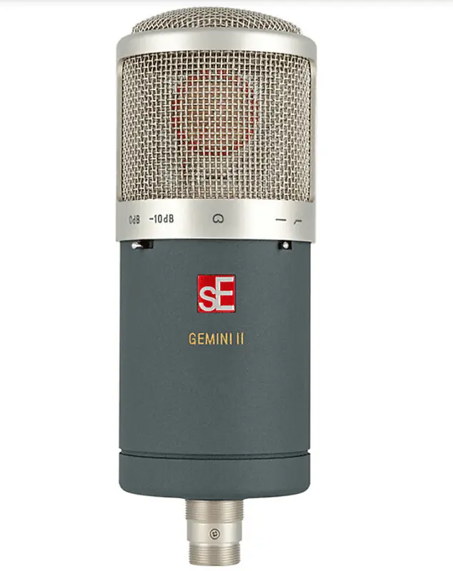 Конденсаторный микрофон sE Electronics Gemini II Dual-Tube Large Diaphragm Cardioid Condenser Microphone
Конденсаторный микрофон sE Electronics Gemini II Dual-Tube Large Diaphragm Cardioid Condenser Microphone