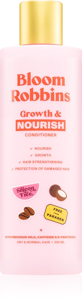 Кондиционер Growth & nutrition питает и придает блеск Bloom Robbins, 250 мл
Кондиционер Growth & nutrition питает и придает блеск Bloom Robbins, 250 мл