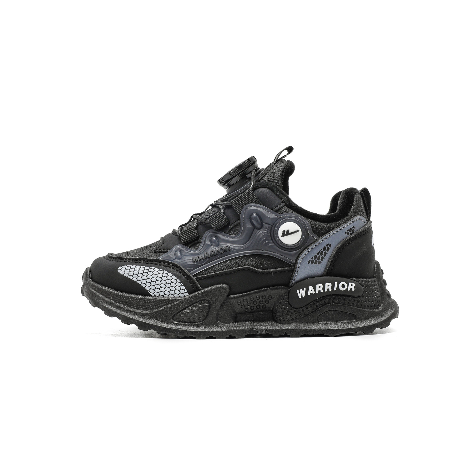 Детские кроссовки для девочек легкие амортизирующие утепленные низкие WARRIOR, черный/светло-серый
Детские кроссовки для девочек легкие амортизирующие утепленные низкие WARRIOR, черный/светло-серый