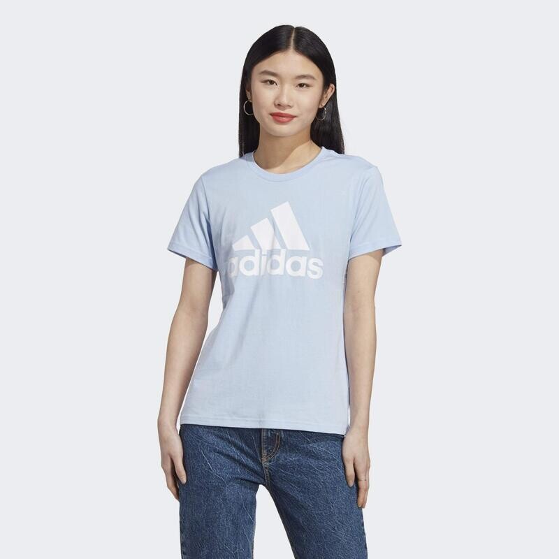 Футболка с логотипом Loungewear Essentials ADIDAS, цвет blau 
Футболка с логотипом Loungewear Essentials ADIDAS, цвет blau