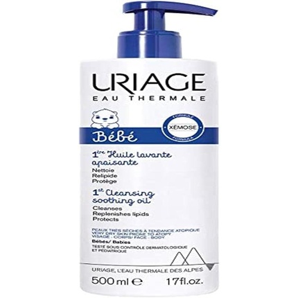 Детское очищающее успокаивающее масло 500 мл Uriage
Детское очищающее успокаивающее масло 500 мл Uriage